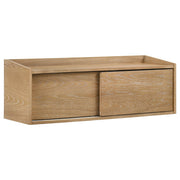 Fabian Bookshelf Bridge with Cubbies Distressed Light Brown - 802044