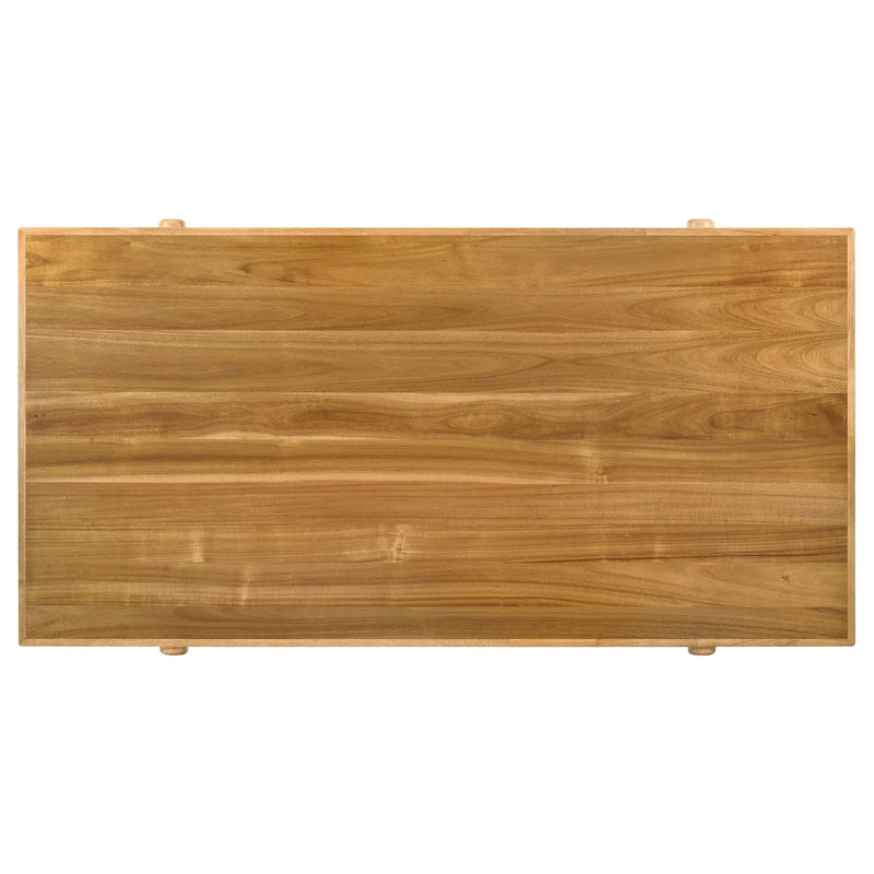 Fabra 79-inch Rectangular Wood Dining Table Honey - 190181
