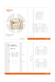 Fanci Ivory Velvet Chair - FANCIIVORY-CHAIR
