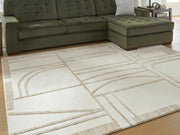 Farongrove Ivory/Beige 7'10" x 10' Area Rug - R407671