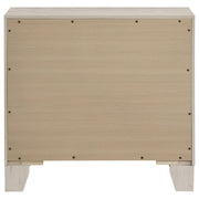 Farre 2-drawer Nightstand Bedside Table Washed Grey - 225112