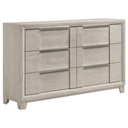 Farre 4-piece Eastern King Bedroom Set Washed Grey - 225110KE-S4