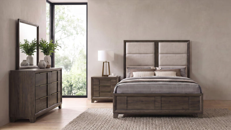Farre 4-piece Queen Bedroom Set Dark Brown - 225321Q-S4
