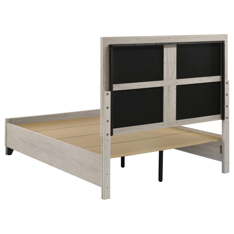 Farre 4-piece Queen Bedroom Set Washed Grey - 225110Q-S4