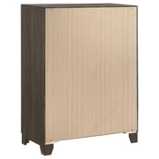 Farre 5-piece Queen Upholstered Storage Bedroom Set Dark Brown / Beige - 225320Q-S5