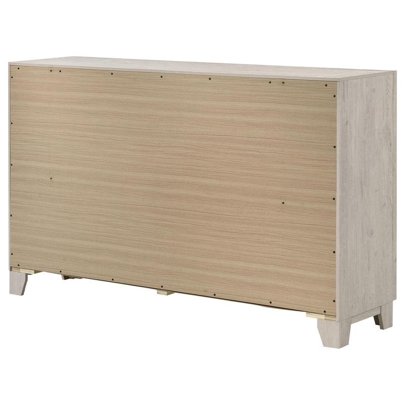 Farre 6-drawer Dresser Washed Grey - 225113