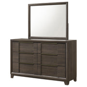 Farre 6-drawer Dresser with Mirror Dark Brown - 225323M