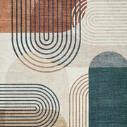 Farrendale Multi Washable 8' x 10' Area Rug - R407381