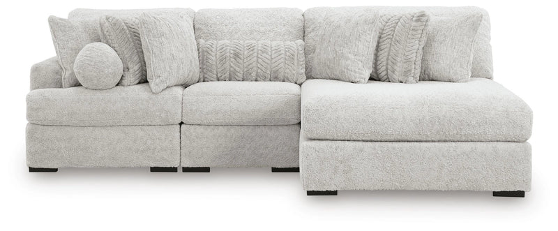 Cuddle Plush Sectional with Chaise