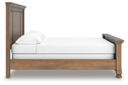 Feddinger California King Panel Bed with Dresser and Nightstand in Medium Brown - PKG022331