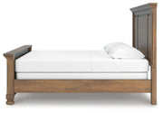 Feddinger King Panel Bed with Dresser and Nightstand in Medium Brown - PKG022323