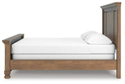 Feddinger Medium Brown California King Panel Bed - PCB779B7