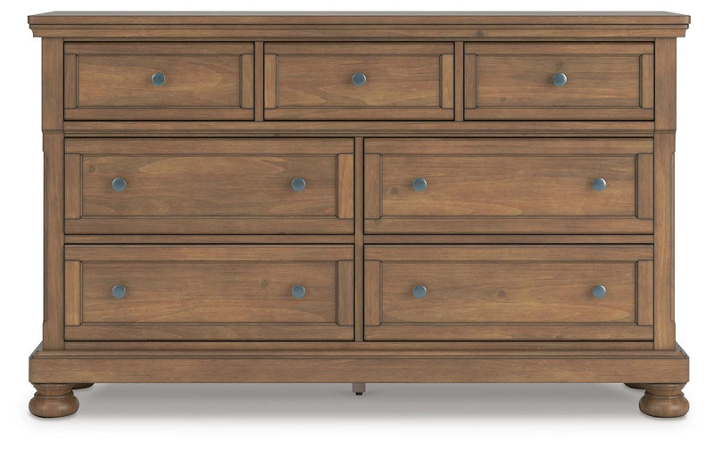 Feddinger Medium Brown Dresser - PCB779-31