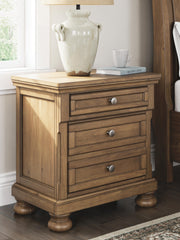 Feddinger Medium Brown Nightstand - PCB779-92