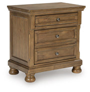 Feddinger Medium Brown Nightstand - PCB779-92