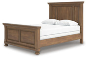 Feddinger Medium Brown Queen Panel Bed, Dresser, Mirror, Chest and Nightstand - PCB779B10