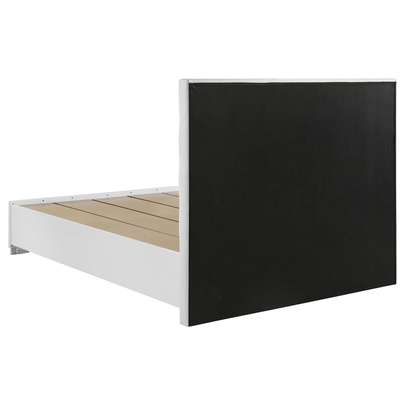 Felicity 5-piece Eastern King Platform Bedroom Set White - 203510KE-S5