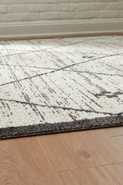 Fenriston Cream/Black Large Rug - R408301