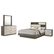 Fenwick 4-piece Queen Bedroom Set Grey Oak - 224981Q-S4