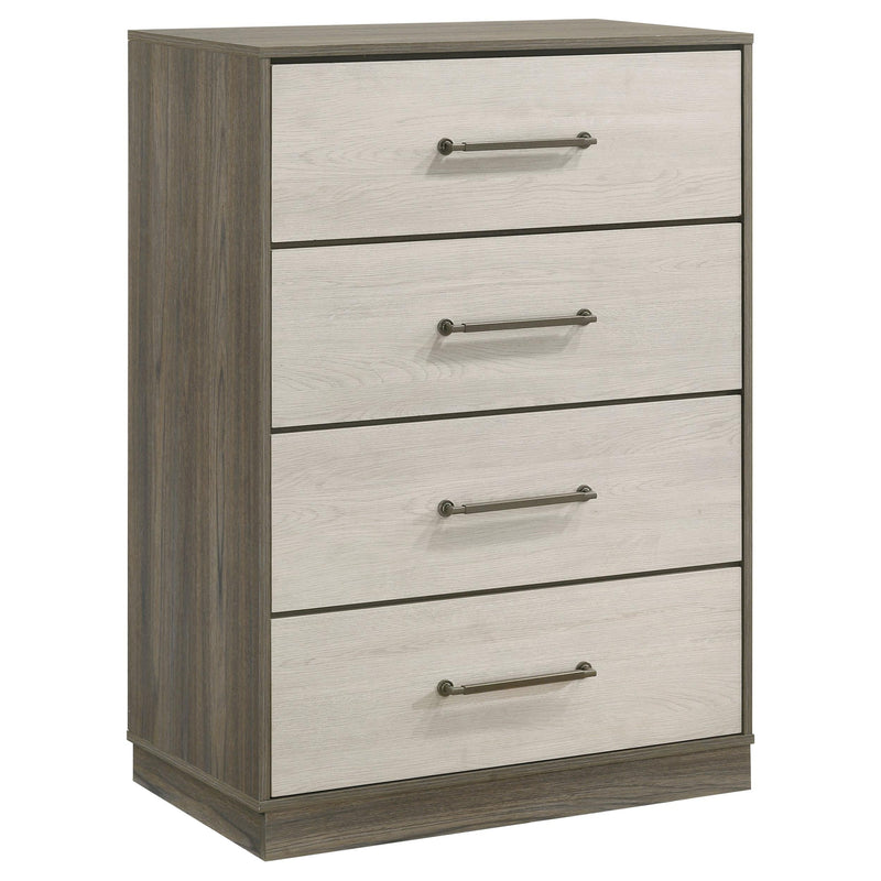 Fenwick 5-piece Eastern King Bedroom Set Grey Oak - 224981KE-S5