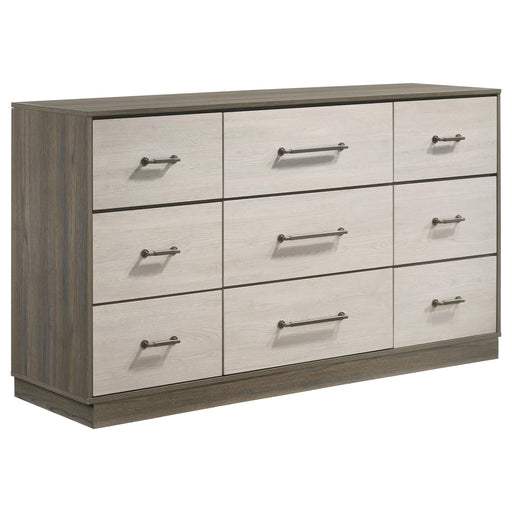 Fenwick 9-drawer Dresser Grey Oak - 224983