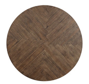 Fideo Brown/Gray Round Dining Set - DMV FurnitureDining Room Set