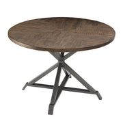 Fideo Brown/Gray Round Dining Set - DMV FurnitureDining Room Set