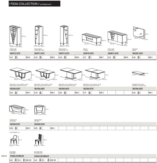 Fidia Dining room SET - p13567