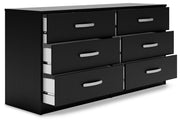 Finch Black Platform Bedroom Set from Ashley - DMV Furniture