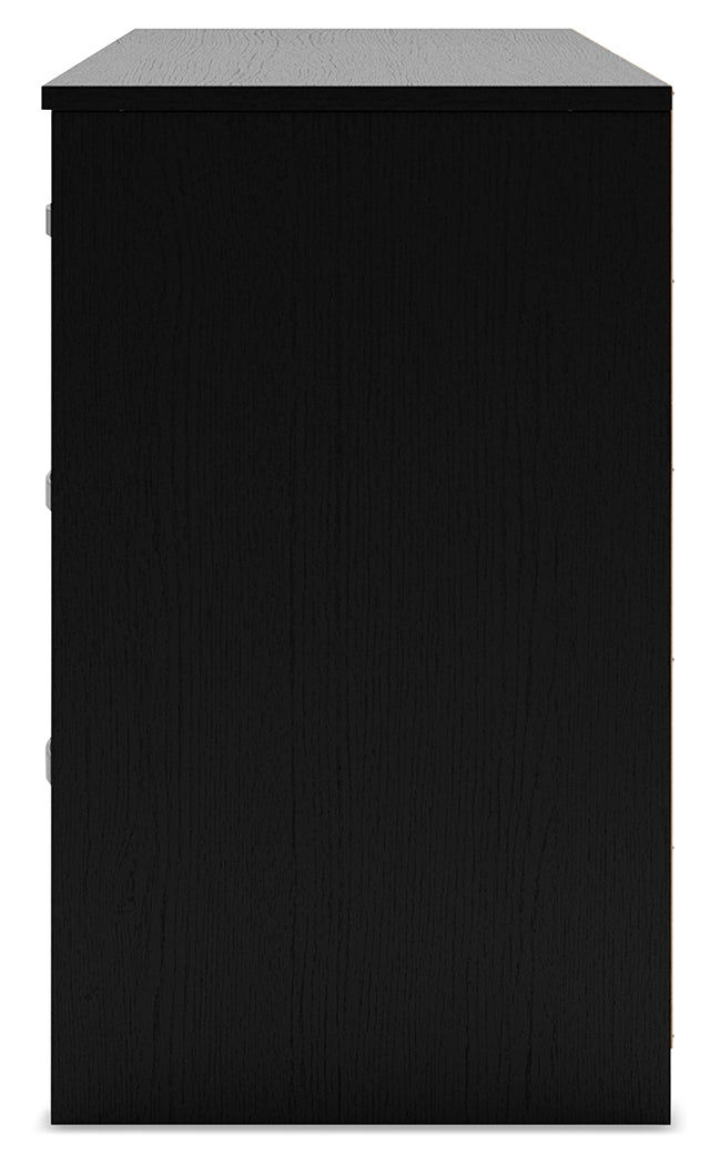 Finch Black Platform Bedroom Set from Ashley - DMV Furniture
