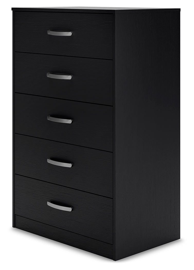 Finch Black Platform Bedroom Set from Ashley - DMV Furniture