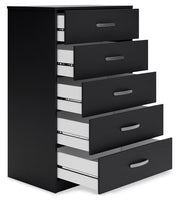 Finch Black Platform Bedroom Set from Ashley - DMV Furniture