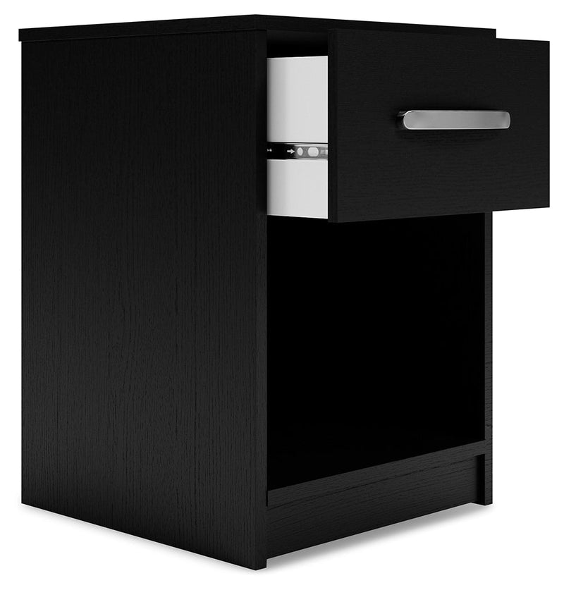 Finch Black Platform Bedroom Set from Ashley - DMV Furniture