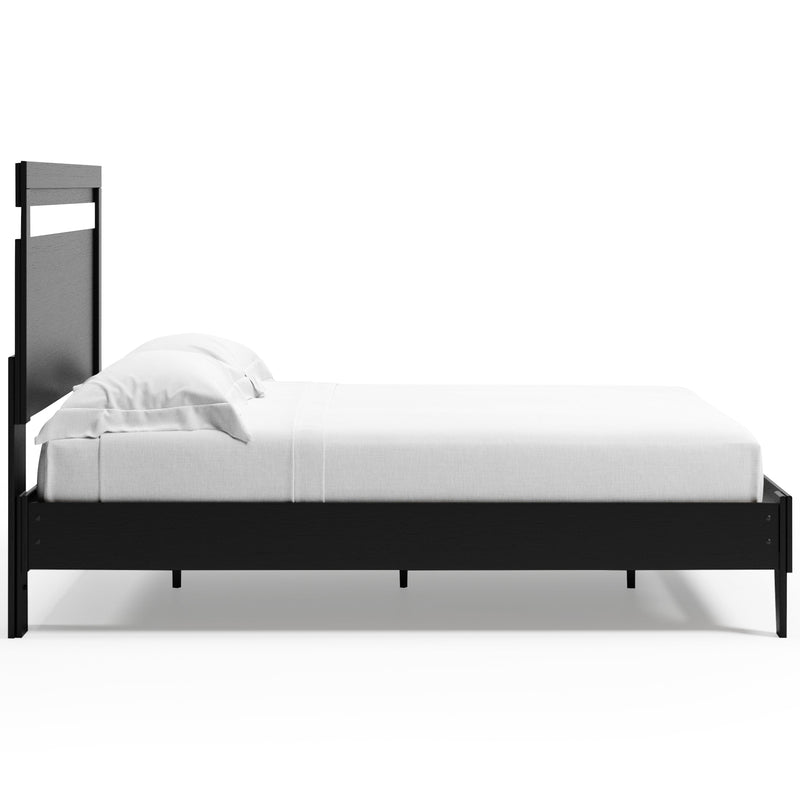 Finch Black Platform Bedroom Set from Ashley - DMV Furniture