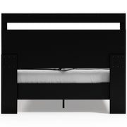 Finch Black Platform Bedroom Set from Ashley - DMV Furniture