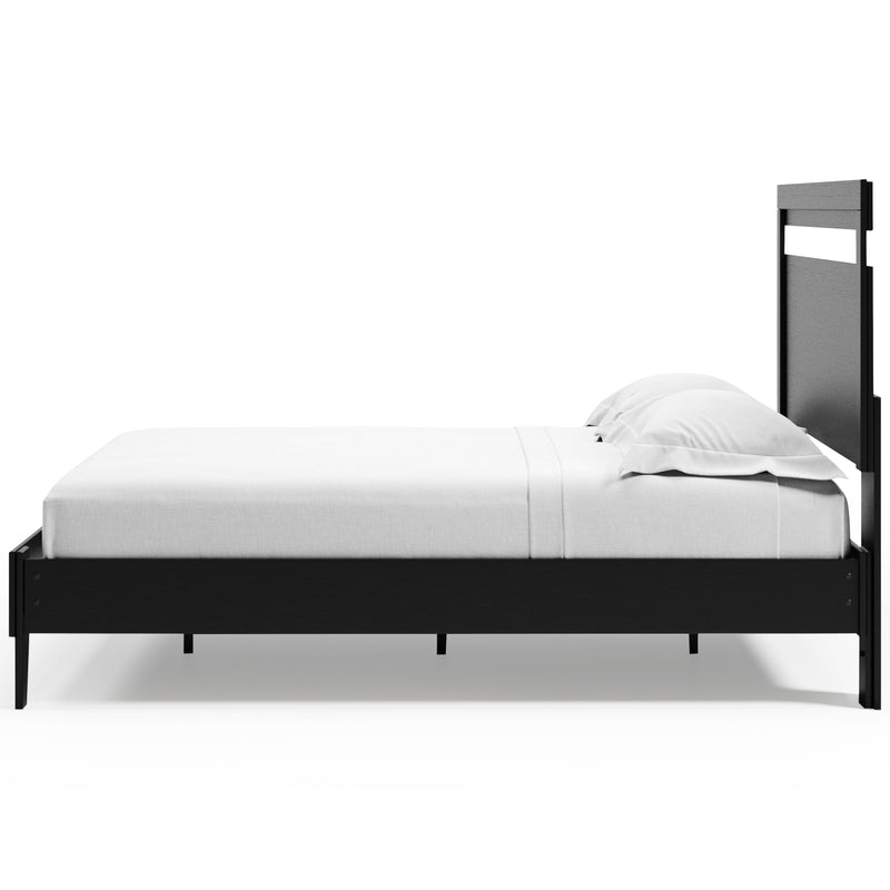 Finch Black Platform Bedroom Set from Ashley - DMV Furniture