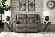 First Base Reclining Loveseat - DMV FurnitureLoveseat