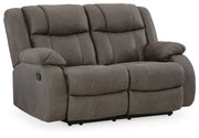 First Base Reclining Loveseat - DMV FurnitureLoveseat