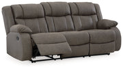 First Base Reclining Sofa - DMV FurnitureReclining Sofa