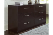 Flannia Black Dresser - EB3392-131 - DMV Furniture