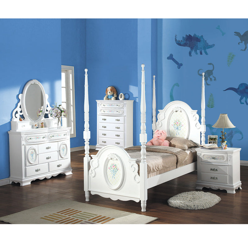 Flora Full Bed W/Poster - BD01637F