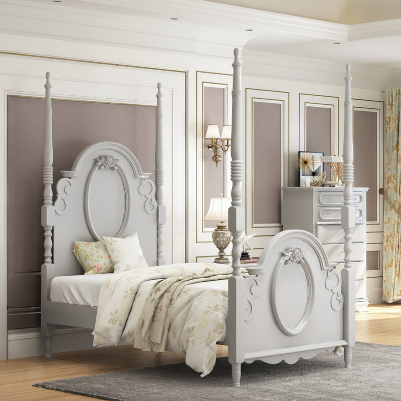Flora Full Bed W/Poster - BD02203F