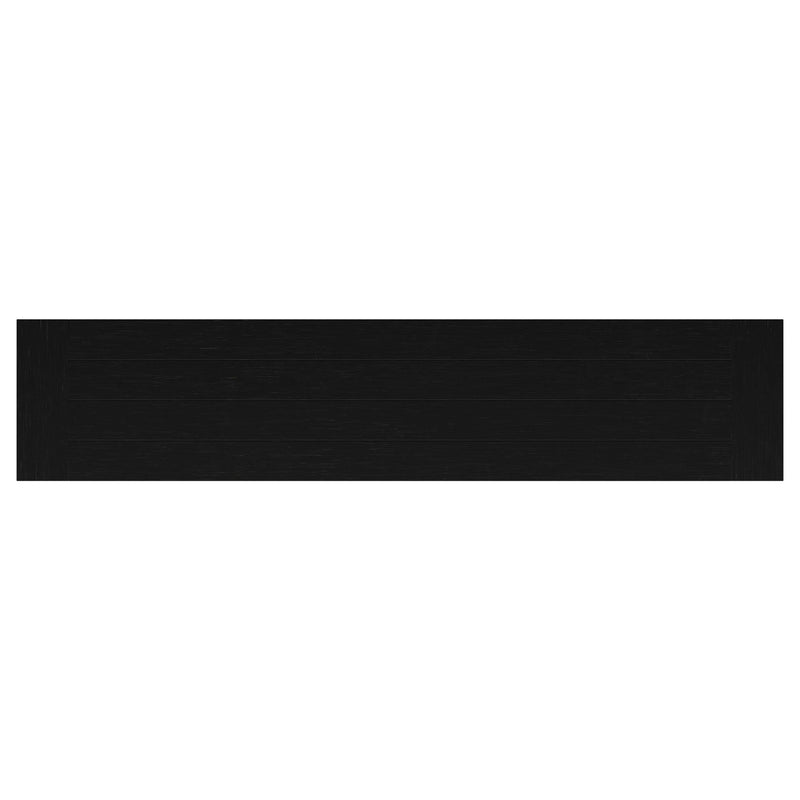 Florence 4-door Dining Sideboard Buffet Distressed Black - 115535