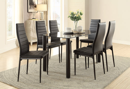 Florian Black Dining Set - DMV FurnitureDining Room Set