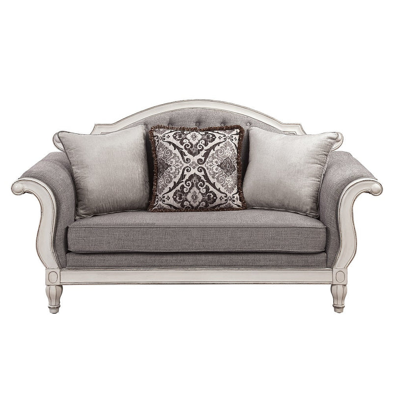 Florian Loveseat W/3 Pillows - LV02120