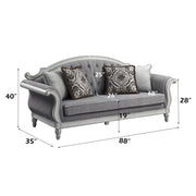 Florian Sofa W/4 Pillows - LV02119