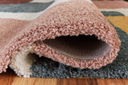 Flynnwick Cream/Pink/Gray Large Rug - R407181