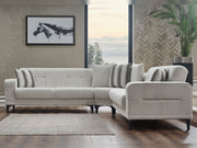 Focus Sectional Sofa in Cream - 200-SER-FOC-PINAR21-S