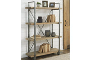 Forestmin Brown/Black Bookcase - DMV FurnitureBookcases