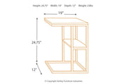 Forestmin Natural/Black Accent Table - DMV FurnitureTable